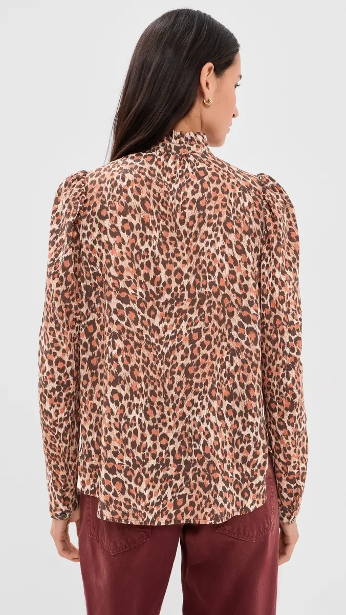 ALIX OF BOHEMIA Artemis Leopard Trek Shirt | Thumbnail 3