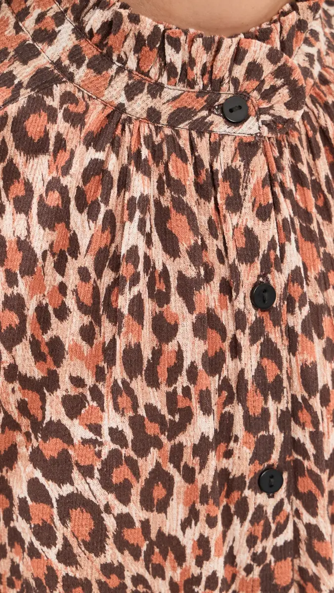 ALIX OF BOHEMIA Artemis Leopard Trek Shirt | Thumbnail 6