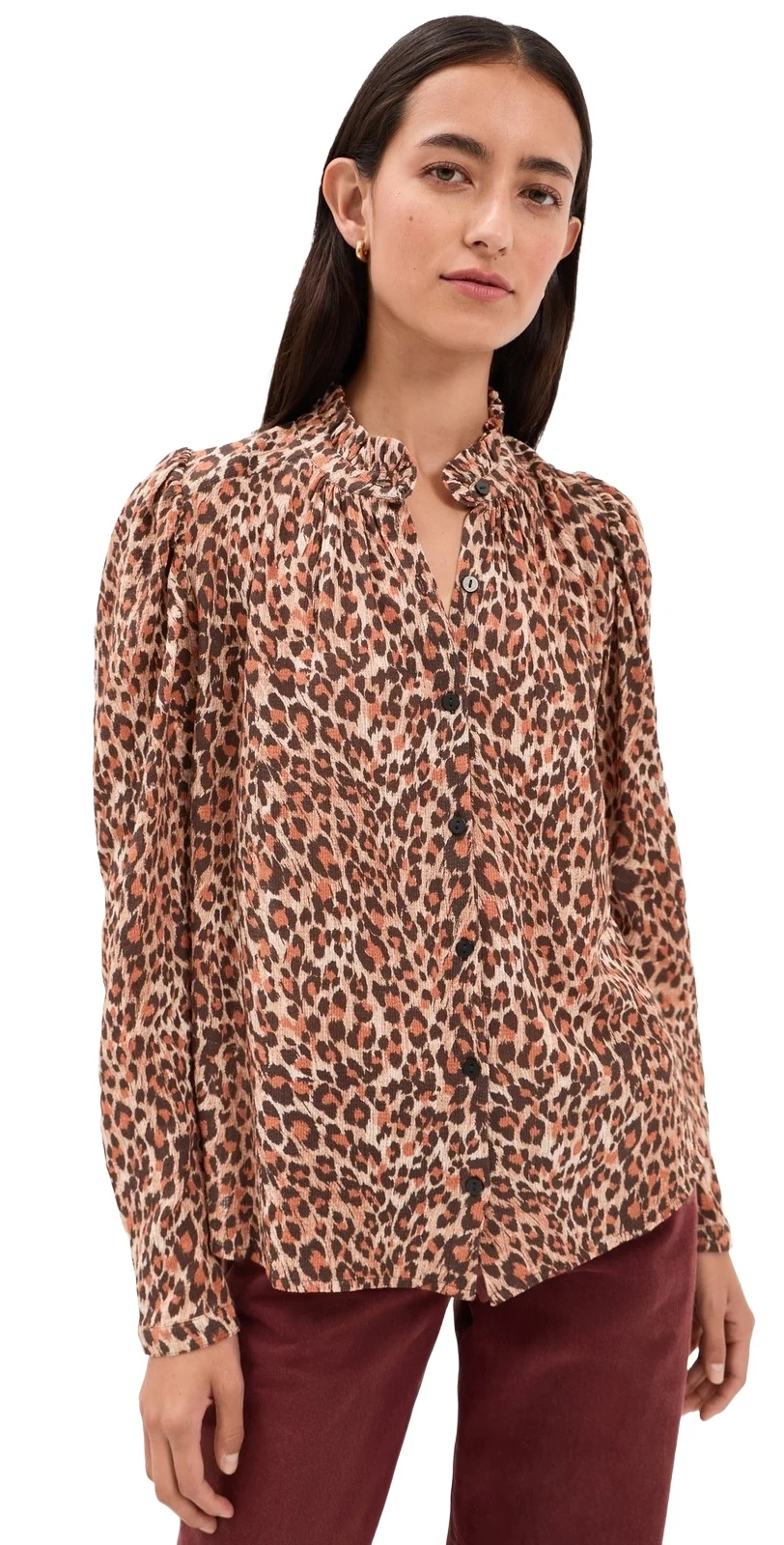 ALIX OF BOHEMIA Artemis Leopard Trek Shirt
