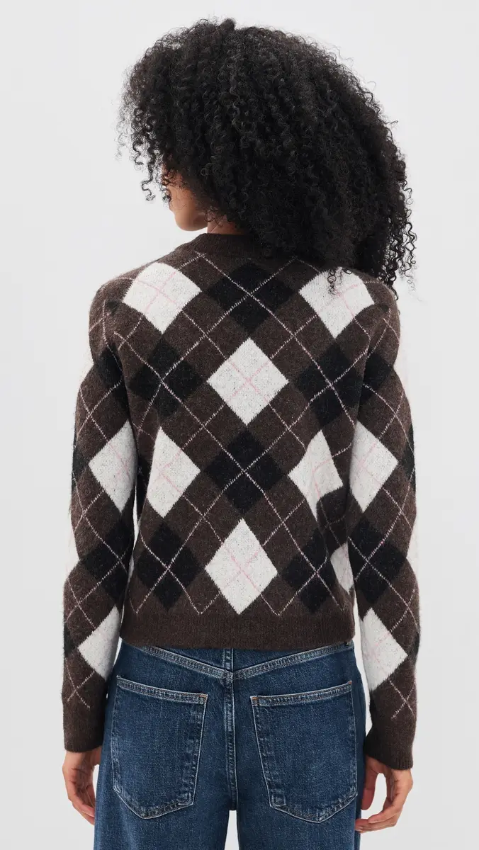 Generation Love Donna Argyle Cardigan | Thumbnail 3