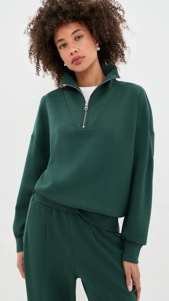 Varley Hawley Half Zip Sweatshirt | Thumbnail 2