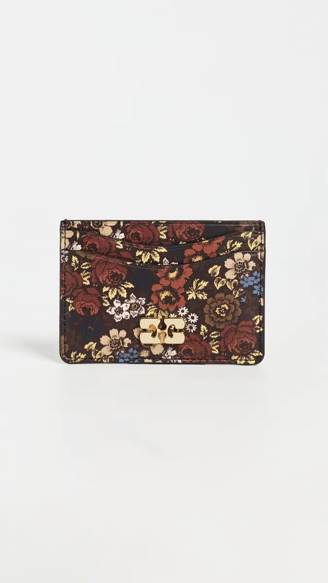 Ganni Printed Bou Card Holder | Thumbnail 2 Ganni Printed Bou Card Holder | Thumbnail 2