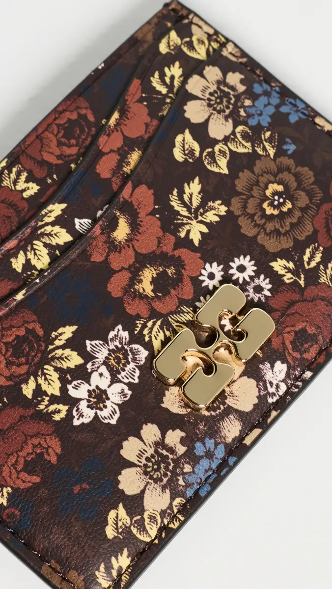 Ganni Printed Bou Card Holder | Thumbnail 4 Ganni Printed Bou Card Holder | Thumbnail 4