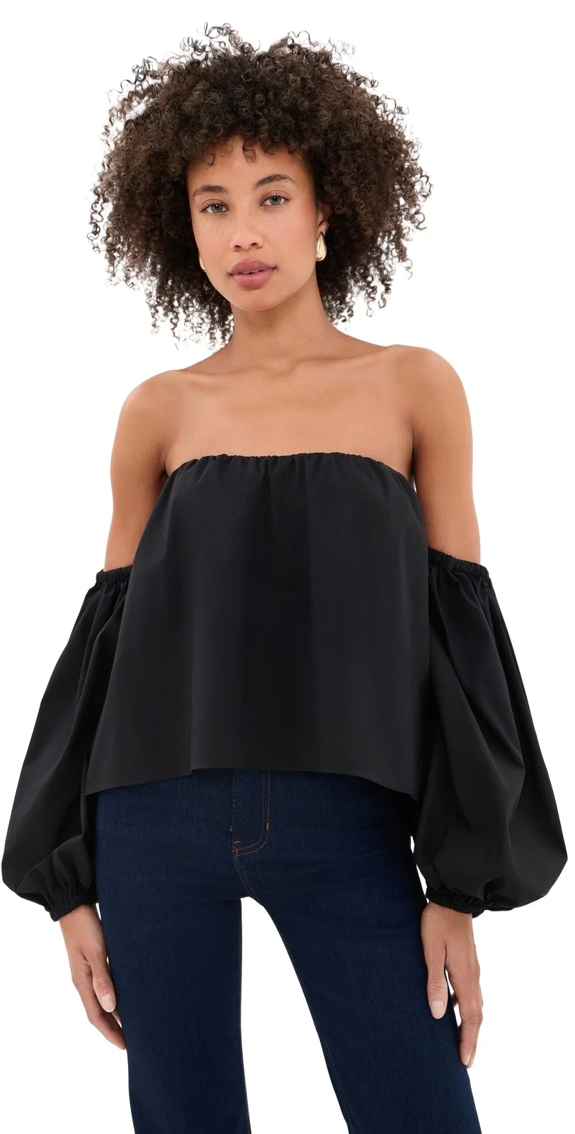 L'Agence Sarai Off Shoulder Eternal Bra Top