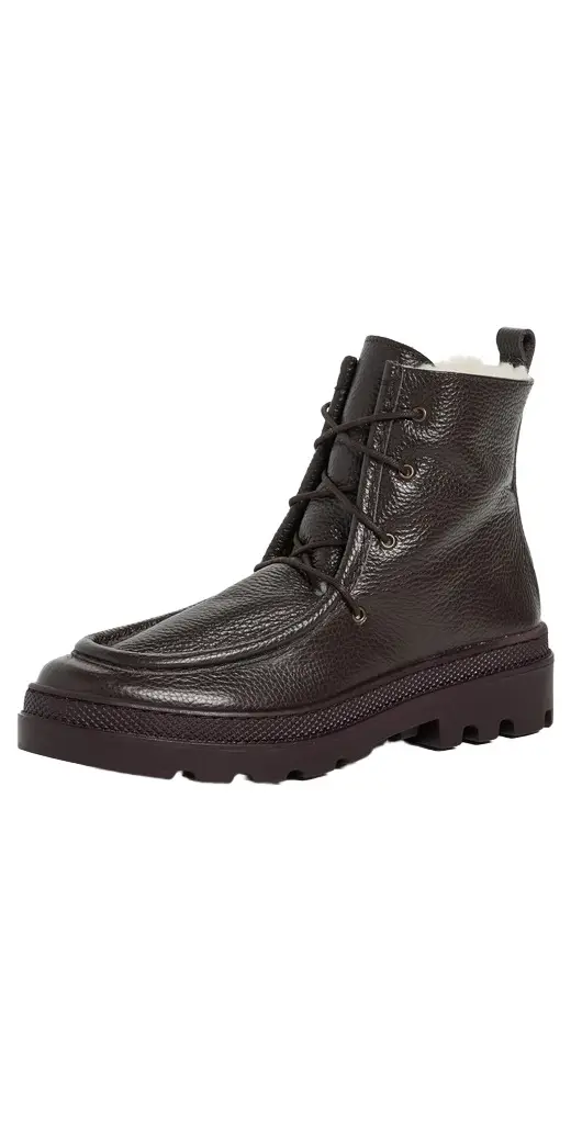 Lucila Sherpa Ankle Boots
