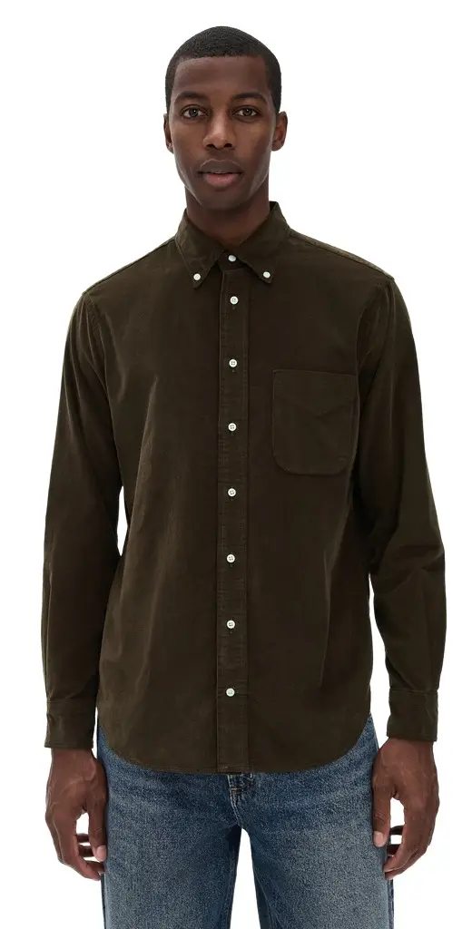 Gitman Vintage Thin Wale Corduroy Shirt