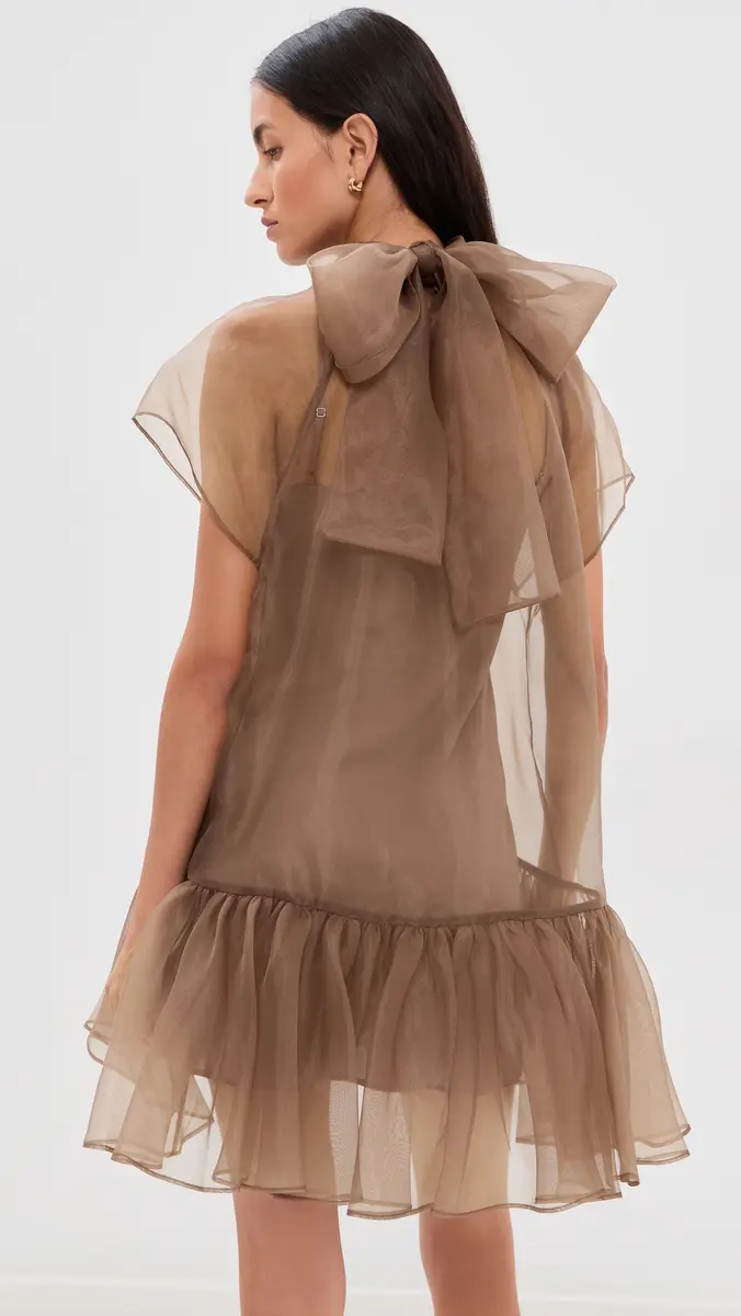 Simkhai Beaux Tiered Mini Dress | Thumbnail 3 Simkhai Beaux Tiered Mini Dress | Thumbnail 3