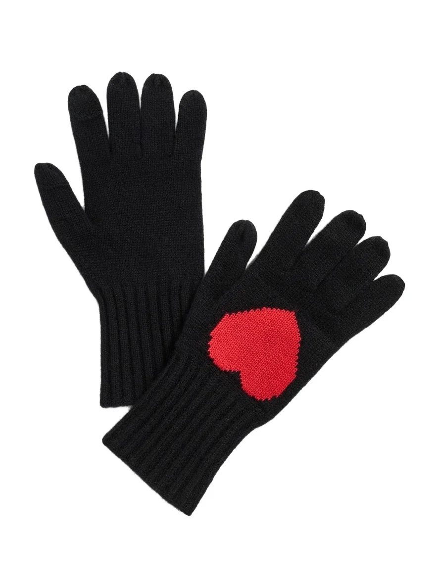Cashmere Blend Heart Gloves Cashmere Blend Heart Gloves