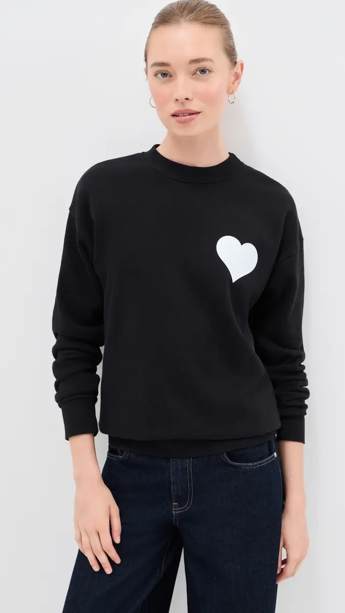 Sprwmn Heart Sweatshirt | Thumbnail 2 Sprwmn Heart Sweatshirt | Thumbnail 2