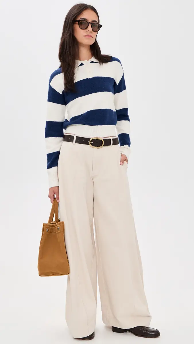 Denimist Cropped Rugby Sweater | Thumbnail 5 Denimist Cropped Rugby Sweater | Thumbnail 5