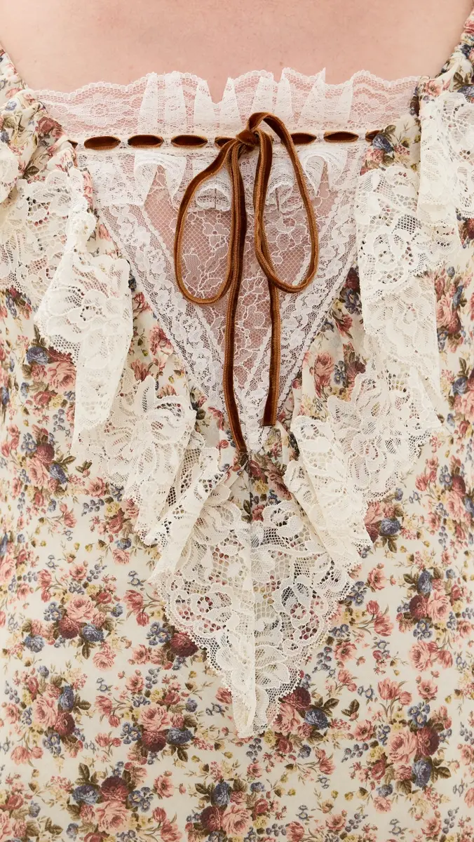 For Love & Lemons Betsy Floral Mini Dress | Thumbnail 6 For Love & Lemons Betsy Floral Mini Dress | Thumbnail 6