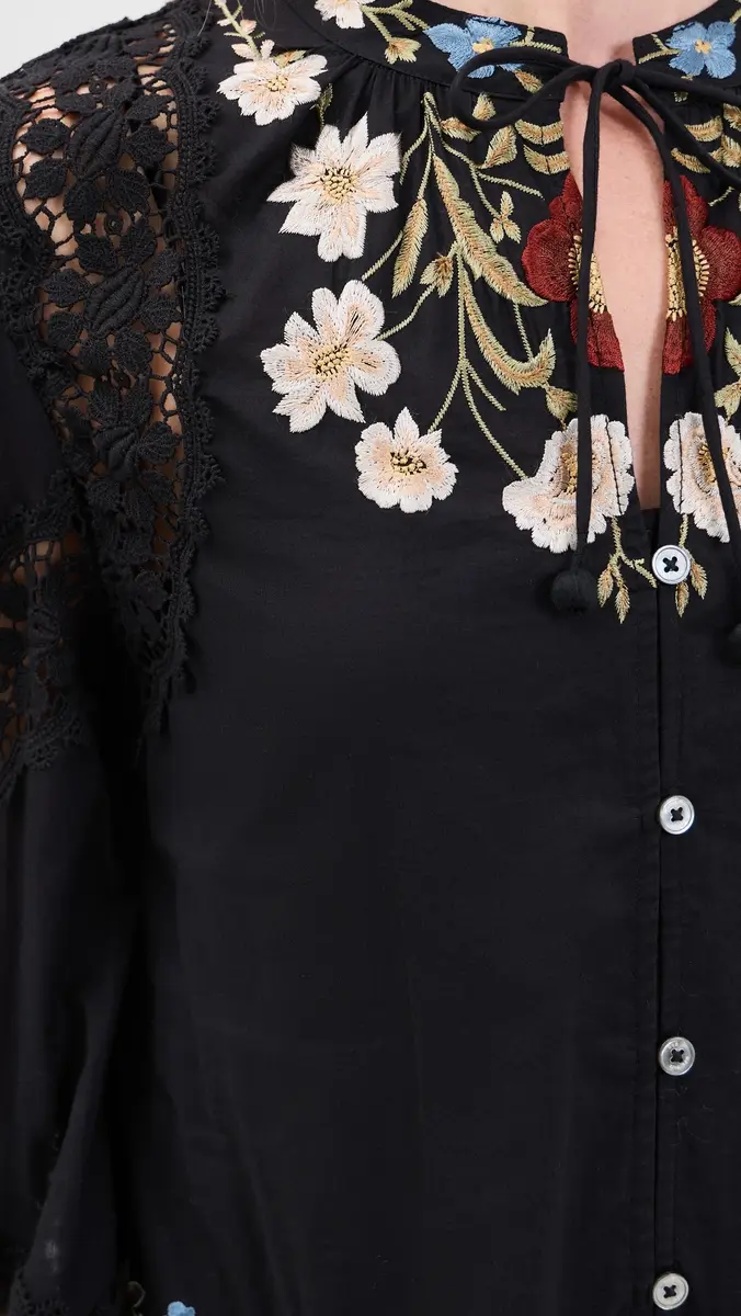 Sea Ruwa Embroidered Flare Mini Dress | Thumbnail 6 Sea Ruwa Embroidered Flare Mini Dress | Thumbnail 6
