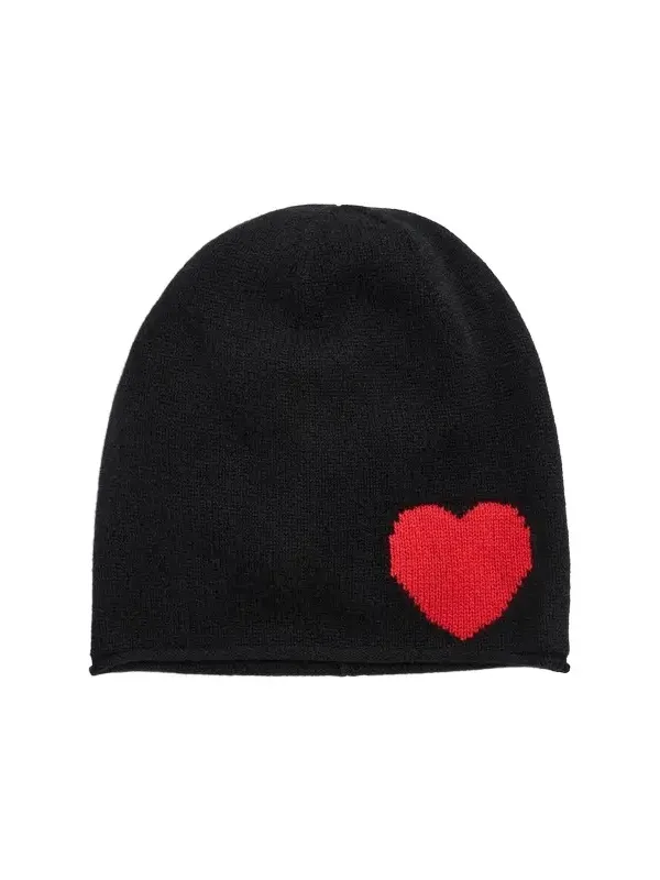 Cashmere Blend Heart Beanie Cashmere Blend Heart Beanie