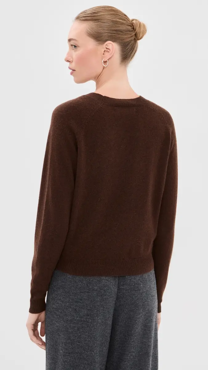 Sprwmn Raglan Cashmere Sweater | Thumbnail 4 Sprwmn Raglan Cashmere Sweater | Thumbnail 4