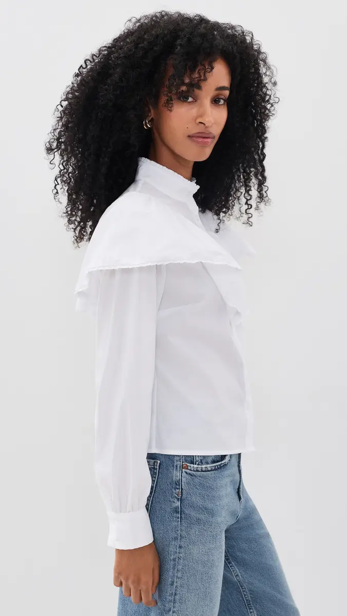 CAROLINE CONSTAS Soraya Button Down Shirt | Thumbnail 4 CAROLINE CONSTAS Soraya Button Down Shirt | Thumbnail 4
