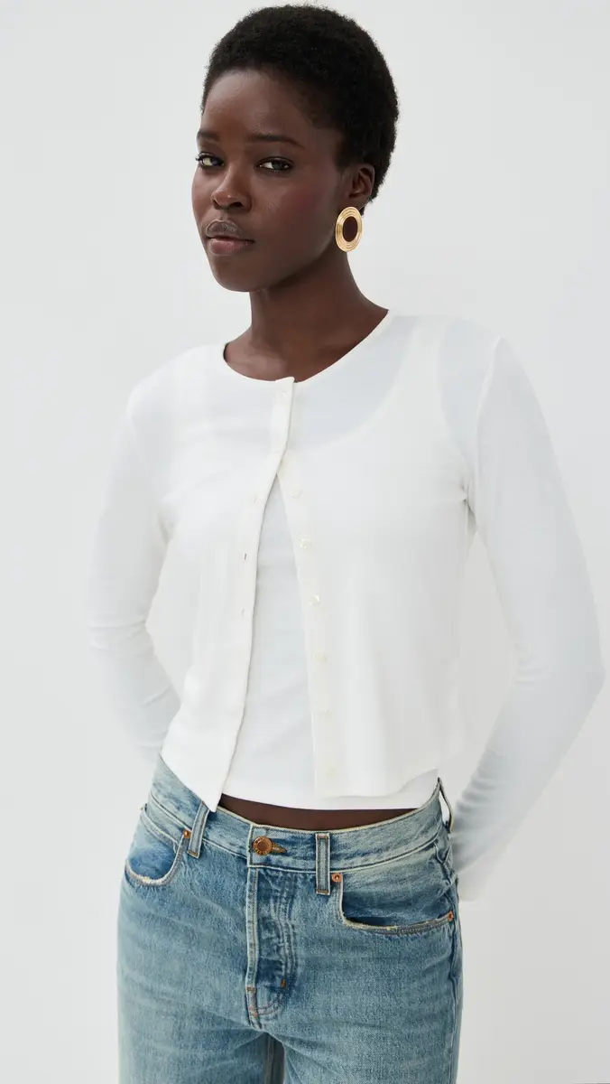 LE BOP Eloise Cropped Cardigan | Thumbnail 2