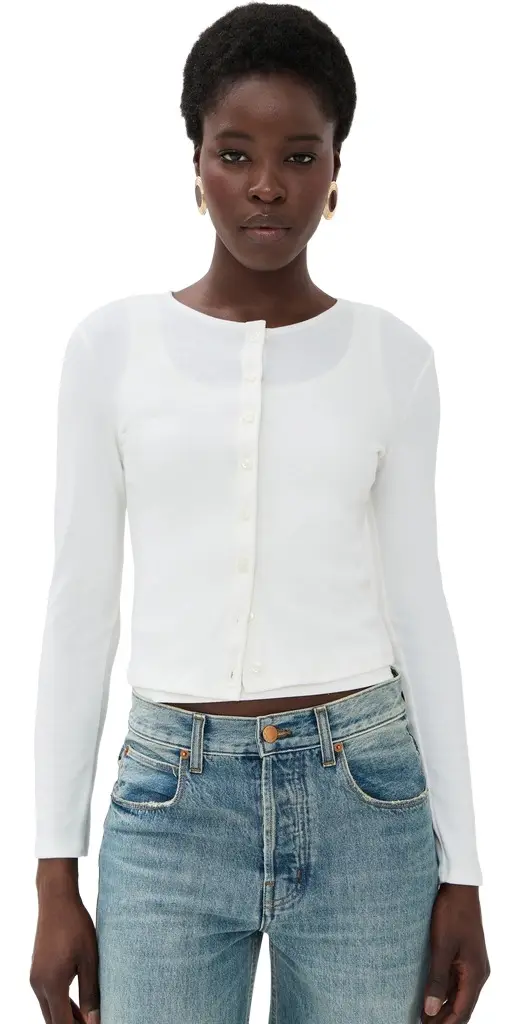 LE BOP Eloise Cropped Cardigan