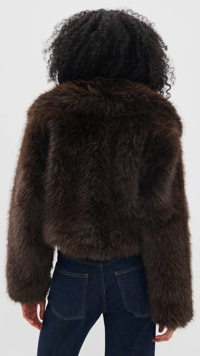 BLANKNYC Steady Rise Faux Fur Jacket | Thumbnail 3 BLANKNYC Steady Rise Faux Fur Jacket | Thumbnail 3