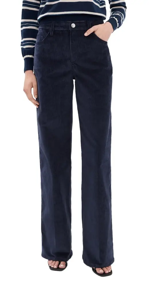 Vintage Wide Leg Corduroy Pants