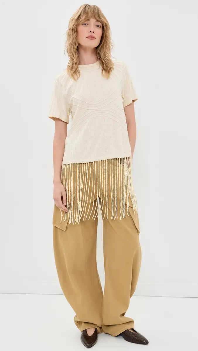 Sea Carlotta Embroidered Fringe Top | Thumbnail 5 Sea Carlotta Embroidered Fringe Top | Thumbnail 5