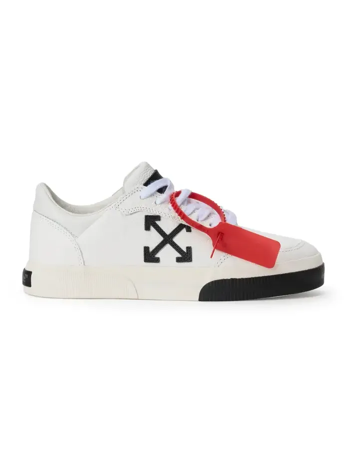 Vulcanized Low Leather Sneakers