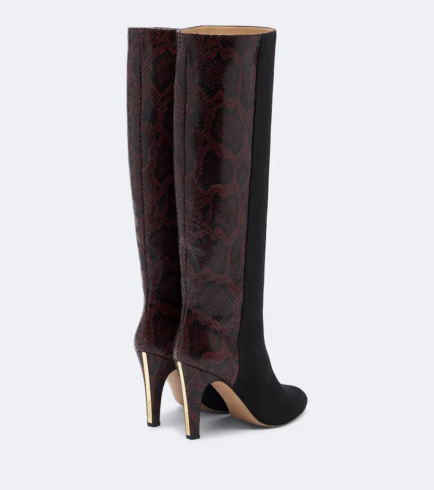 Ferragamo Leather and suede knee-high boots | Thumbnail 2 Ferragamo Leather and suede knee-high boots | Thumbnail 2