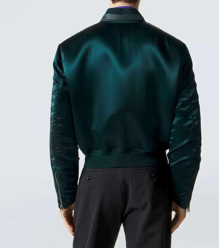 Tom Ford Satin bomber jacket | Thumbnail 5 Tom Ford Satin bomber jacket | Thumbnail 5