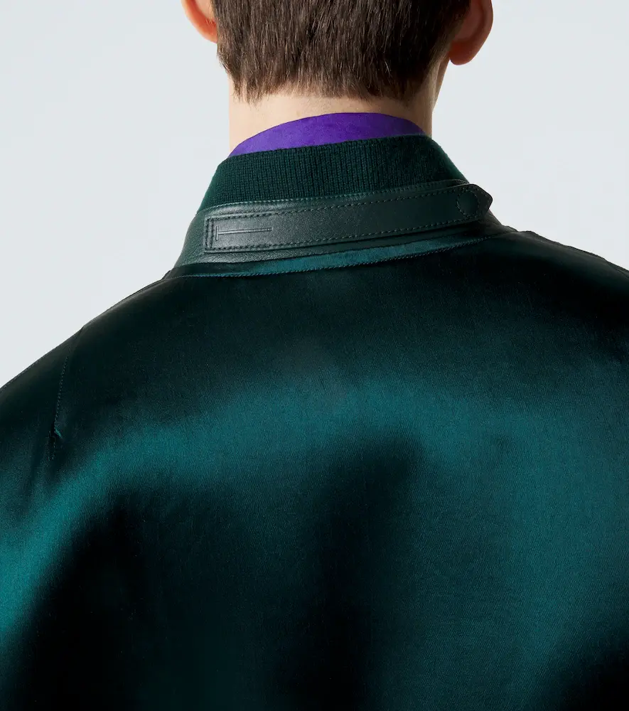 Tom Ford Satin bomber jacket | Thumbnail 6 Tom Ford Satin bomber jacket | Thumbnail 6