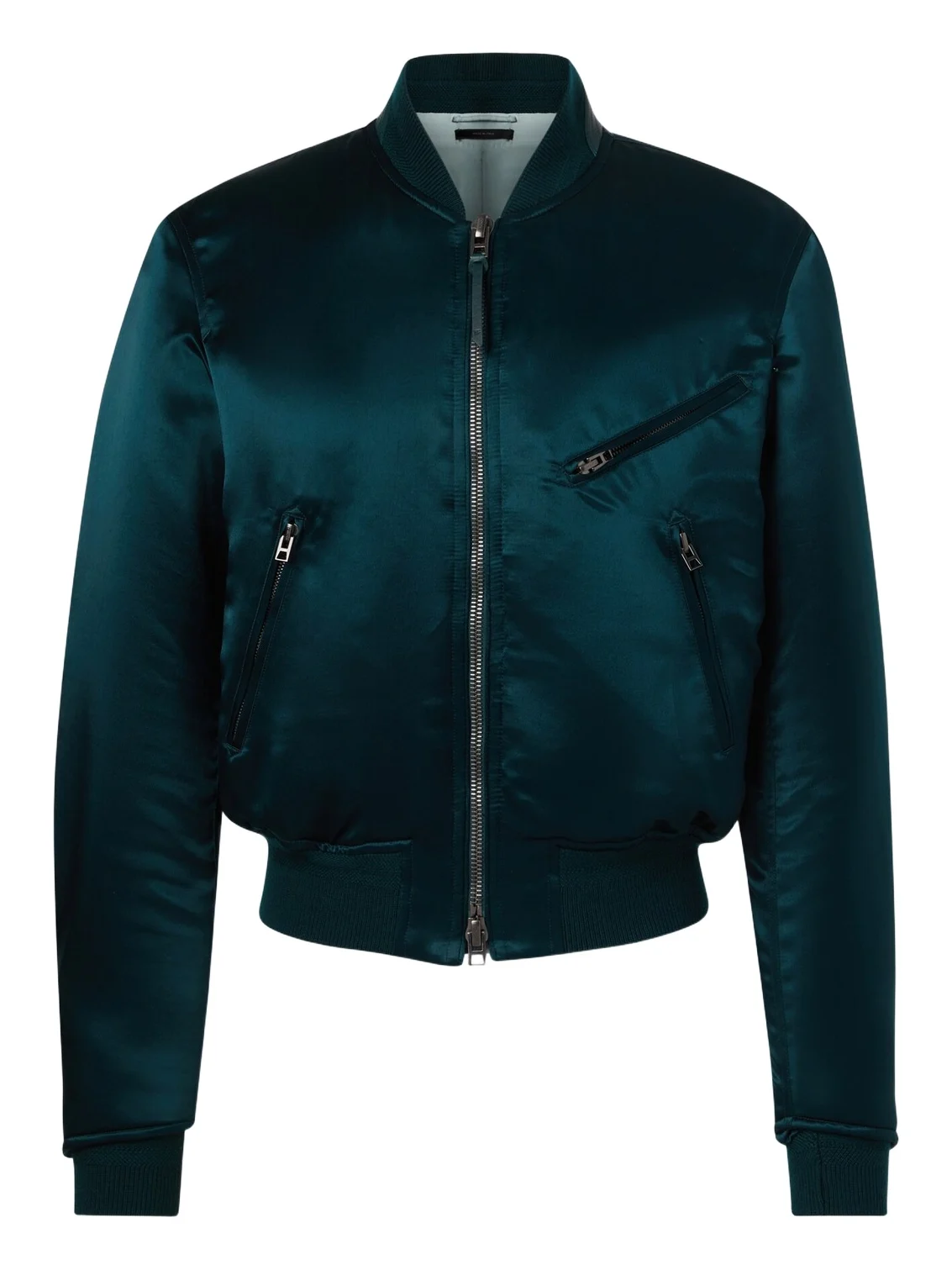 Satin bomber jacket Satin bomber jacket