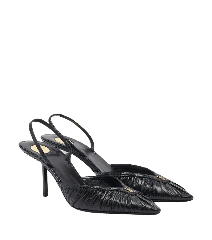 Folie Cassandre leather slingback pumps Folie Cassandre leather slingback pumps