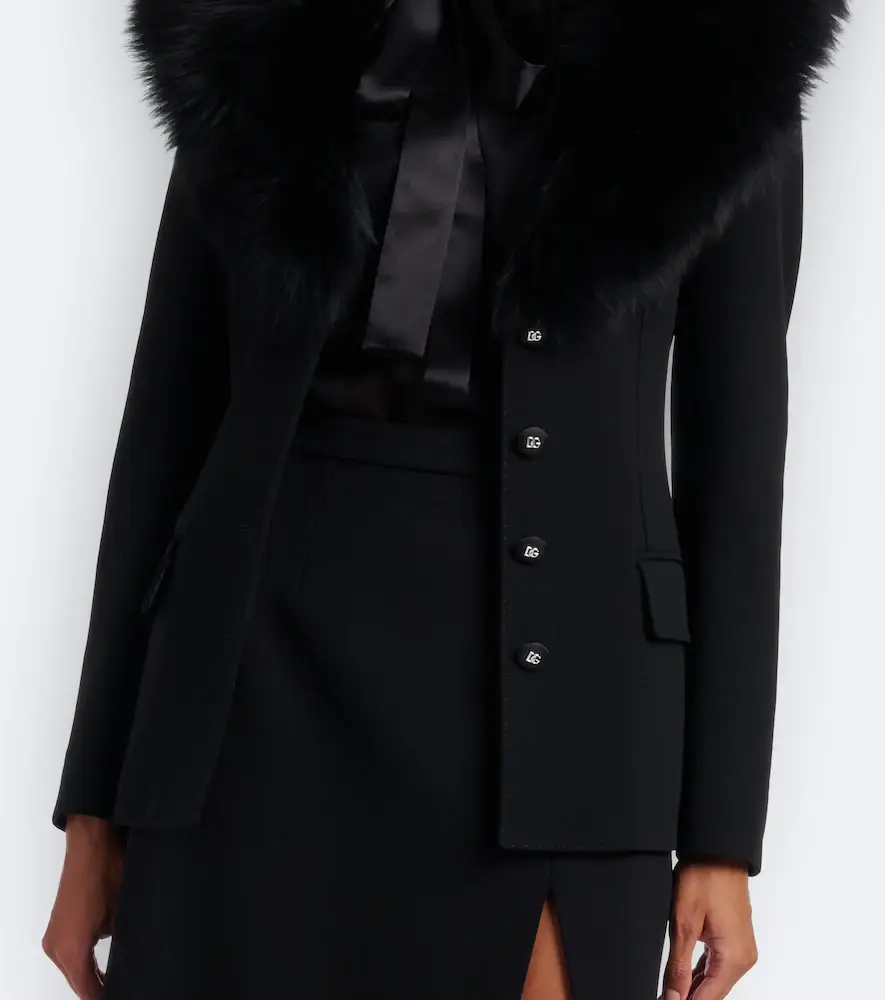 Dolce & Gabbana DG wool-blend jacket | Thumbnail 2
