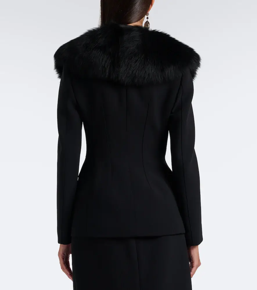 Dolce & Gabbana DG wool-blend jacket | Thumbnail 3