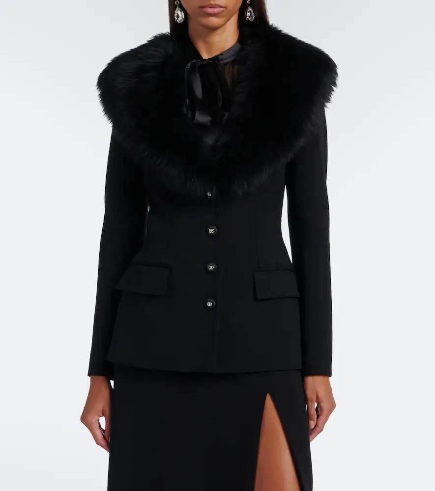 Dolce & Gabbana DG wool-blend jacket | Thumbnail 5