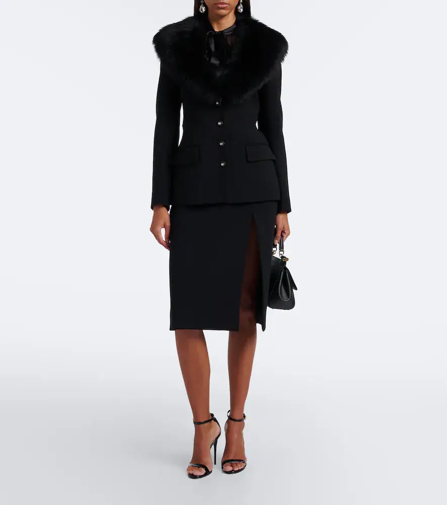 Dolce & Gabbana DG wool-blend jacket | Thumbnail 6