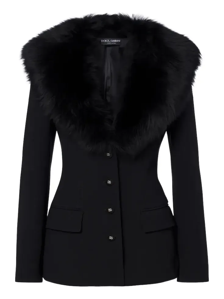 DG wool-blend jacket DG wool-blend jacket