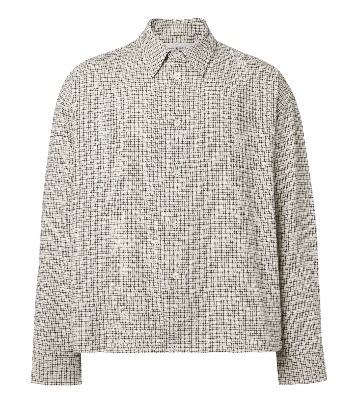 Checked cotton shirt