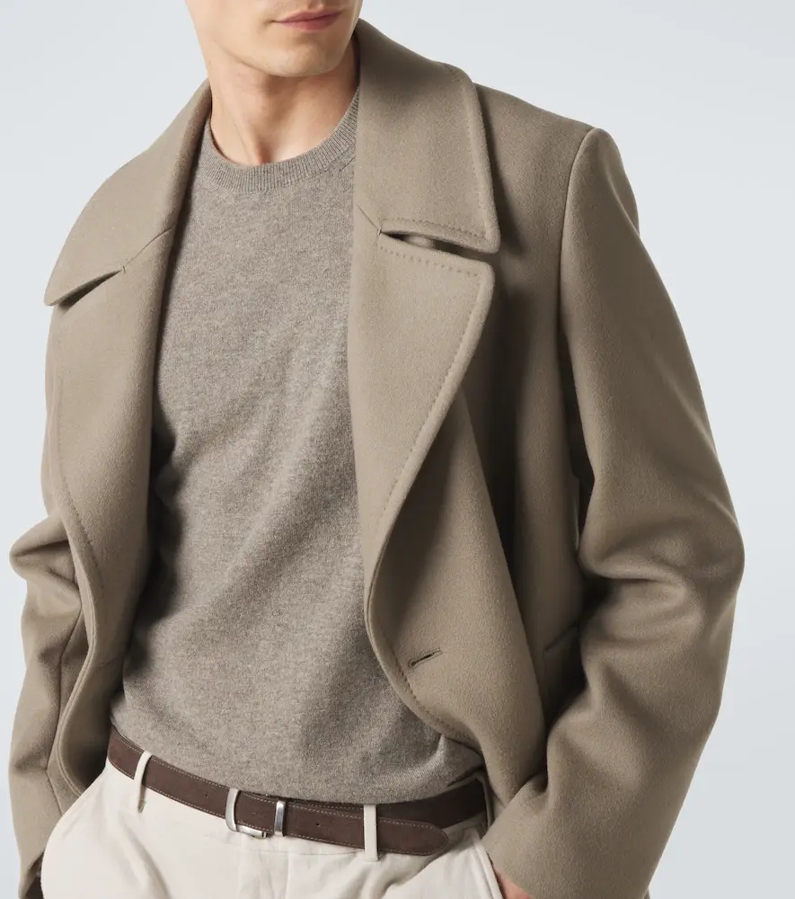 AGNONA Double-breasted cashmere coat | Thumbnail 3 AGNONA Double-breasted cashmere coat | Thumbnail 3
