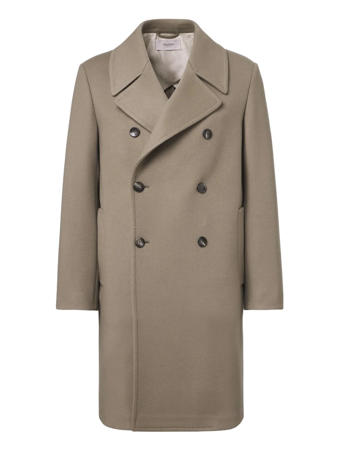 Double-breasted cashmere coat Double-breasted cashmere coat