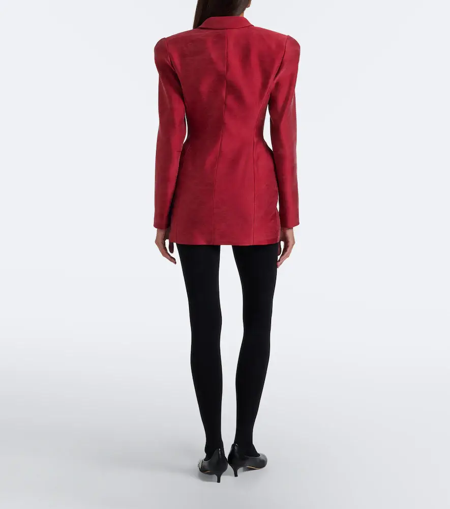 Magda Butrym Silk blazer dress | Thumbnail 3 Magda Butrym Silk blazer dress | Thumbnail 3
