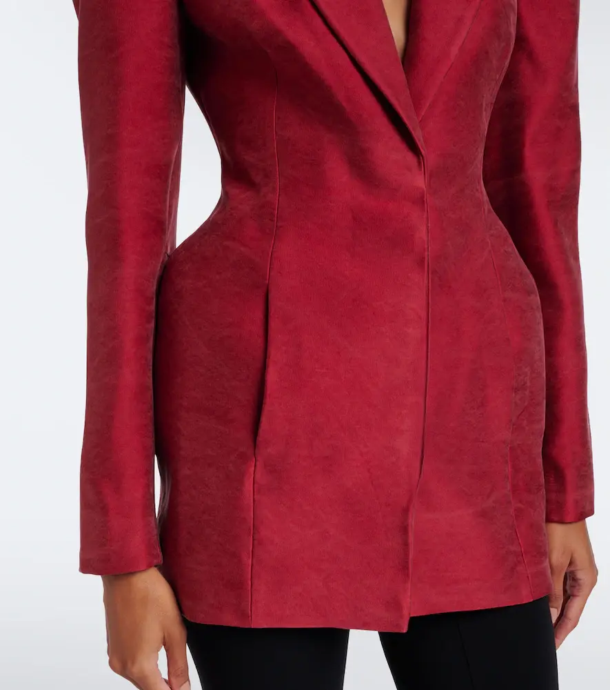Magda Butrym Silk blazer dress | Thumbnail 6 Magda Butrym Silk blazer dress | Thumbnail 6