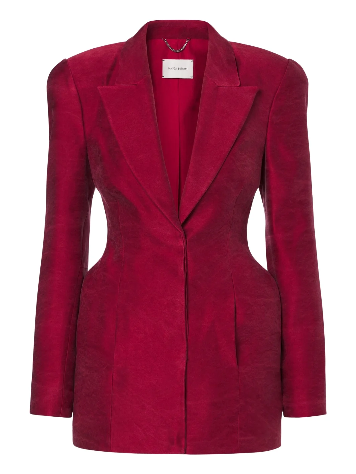 Magda Butrym Silk blazer dress