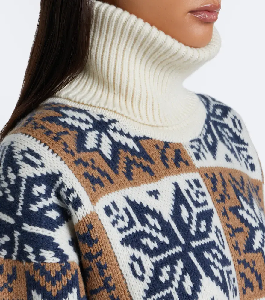 Magda Butrym Wool and cashmere turtleneck sweater | Thumbnail 4 Magda Butrym Wool and cashmere turtleneck sweater | Thumbnail 4