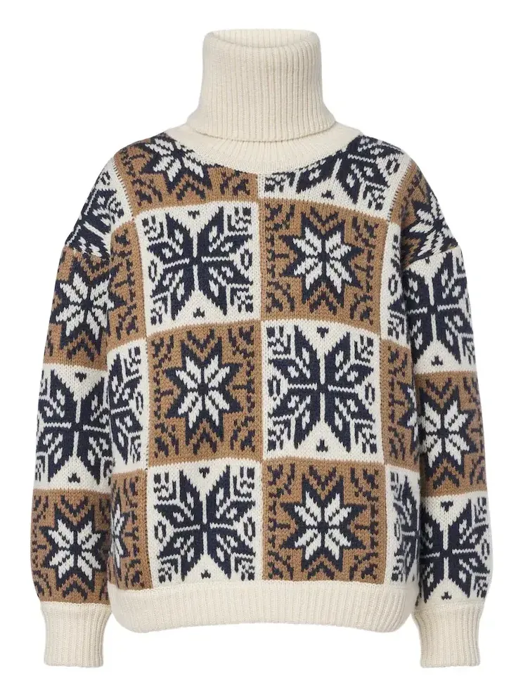 Wool and cashmere turtleneck sweater Wool and cashmere turtleneck sweater