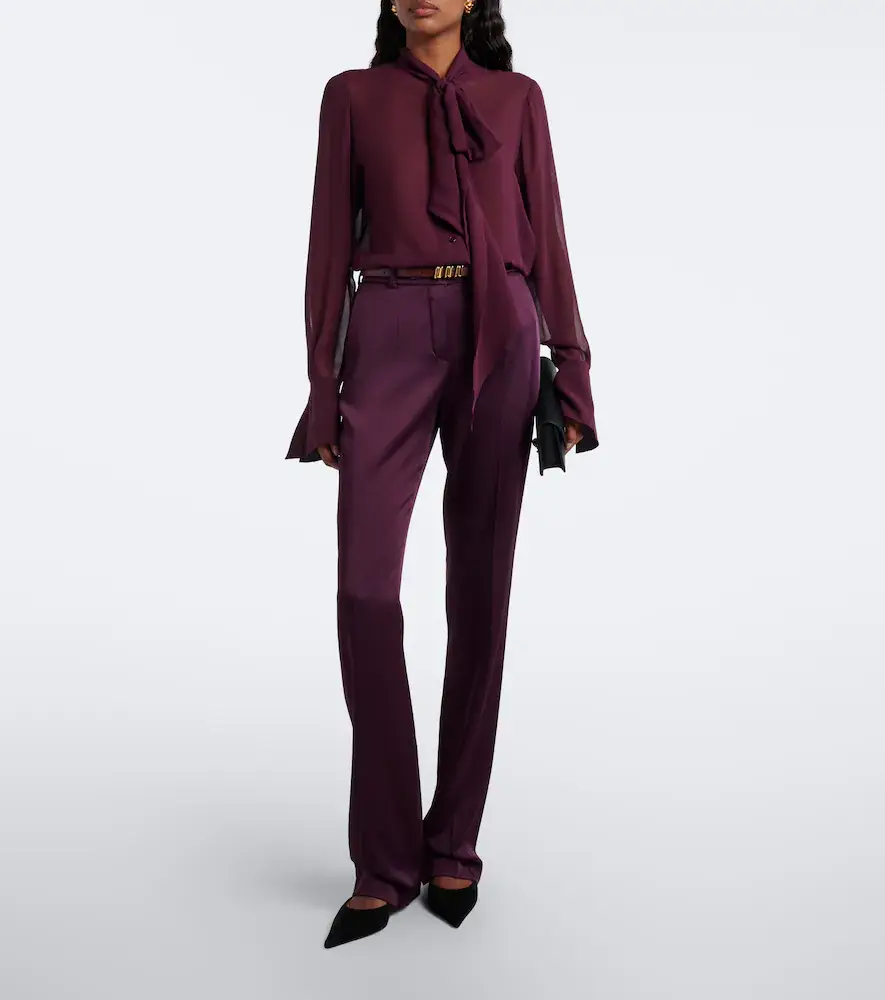 Nina Ricci Cady straight pants | Thumbnail 4 Nina Ricci Cady straight pants | Thumbnail 4