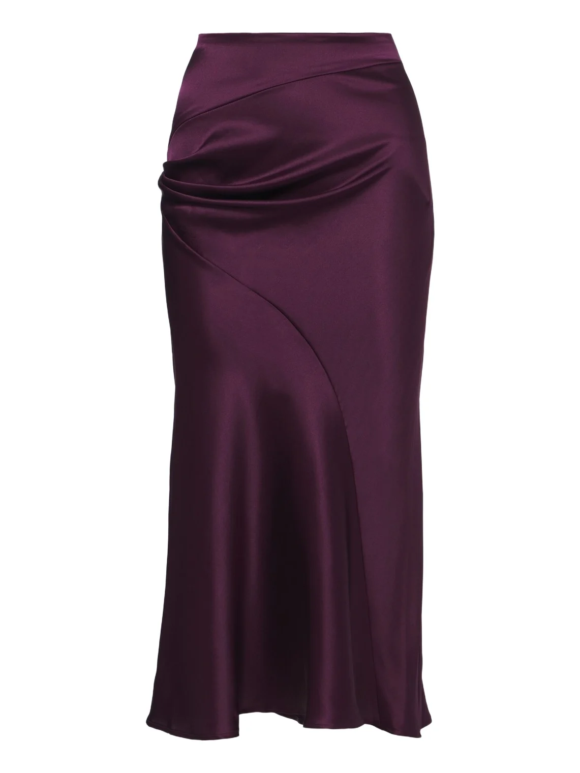 Silk-blend midi skirt Silk-blend midi skirt