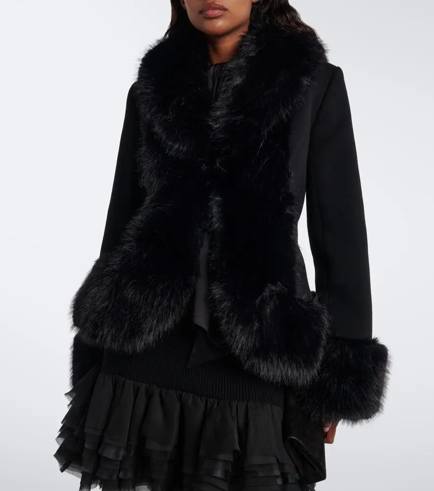 Nina Ricci Wool and cashmere jacket | Thumbnail 2 Nina Ricci Wool and cashmere jacket | Thumbnail 2