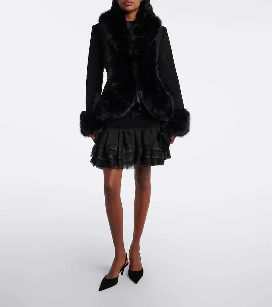 Nina Ricci Wool and cashmere jacket | Thumbnail 4 Nina Ricci Wool and cashmere jacket | Thumbnail 4