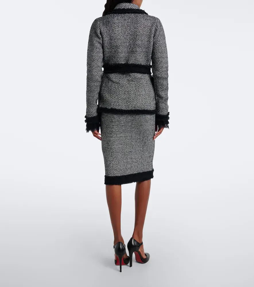 Nina Ricci Wool-blend tweed pencil skirt | Thumbnail 6 Nina Ricci Wool-blend tweed pencil skirt | Thumbnail 6