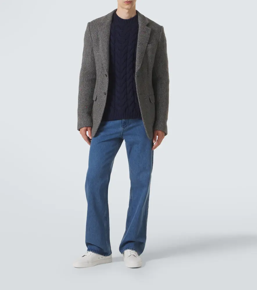 Gabriela Hearst Irving herringbone wool and cashmere jacket | Thumbnail 2 Gabriela Hearst Irving herringbone wool and cashmere jacket | Thumbnail 2