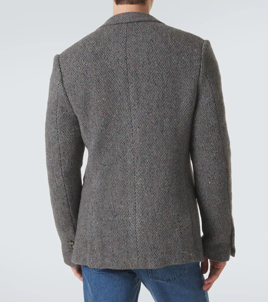 Gabriela Hearst Irving herringbone wool and cashmere jacket | Thumbnail 3 Gabriela Hearst Irving herringbone wool and cashmere jacket | Thumbnail 3